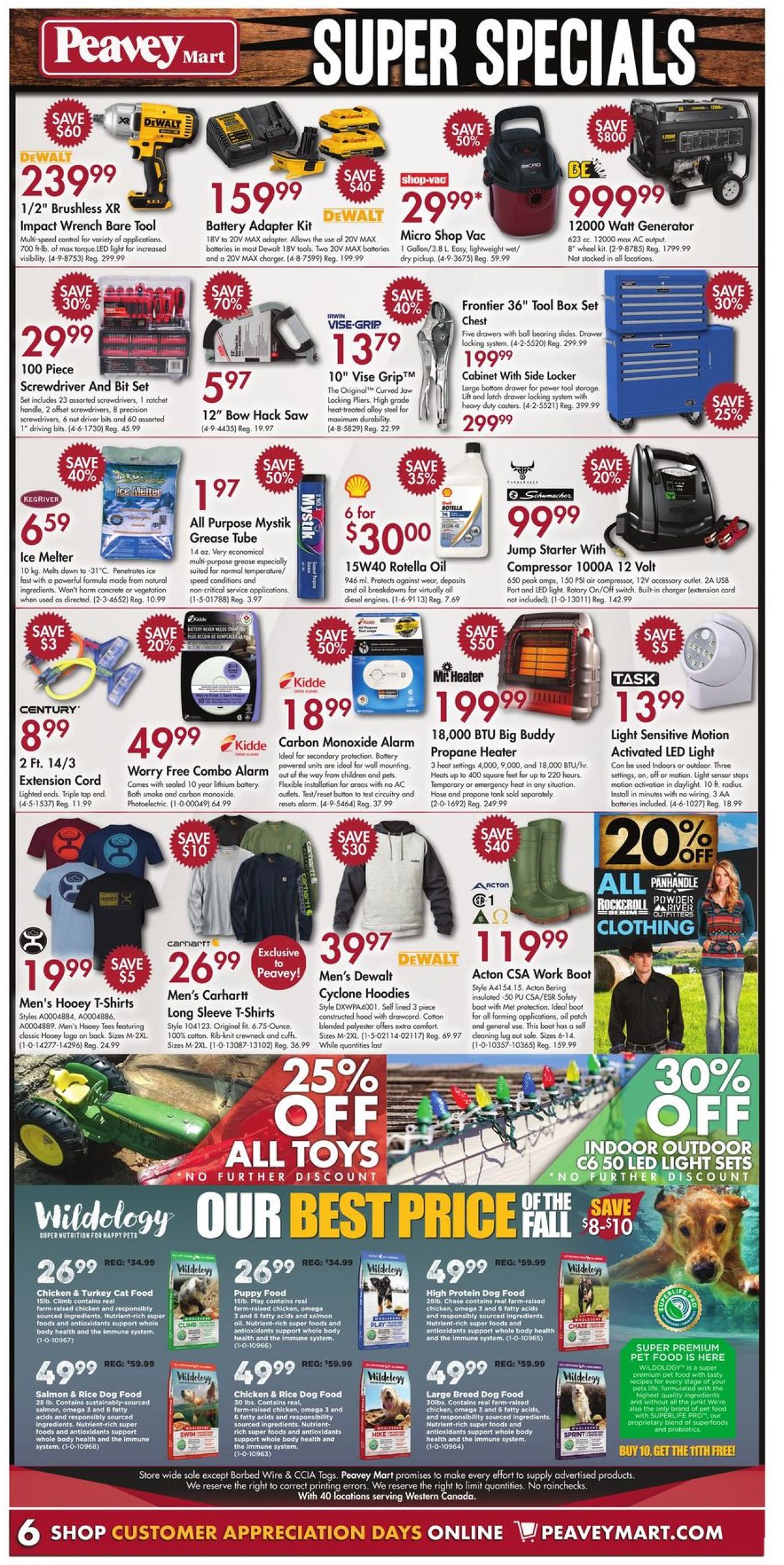 Peavey Mart Flyer - 10/11-10/13/2019 (Page 5)