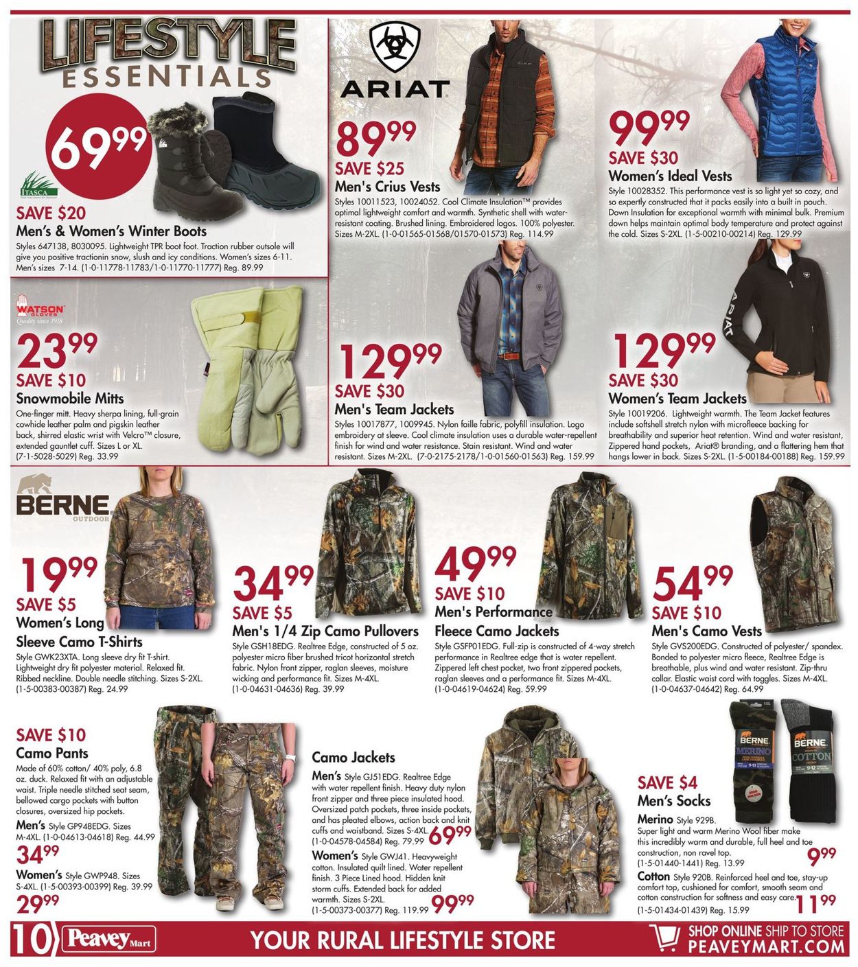 Peavey Mart Flyer - 11/01-11/10/2019 (Page 10)