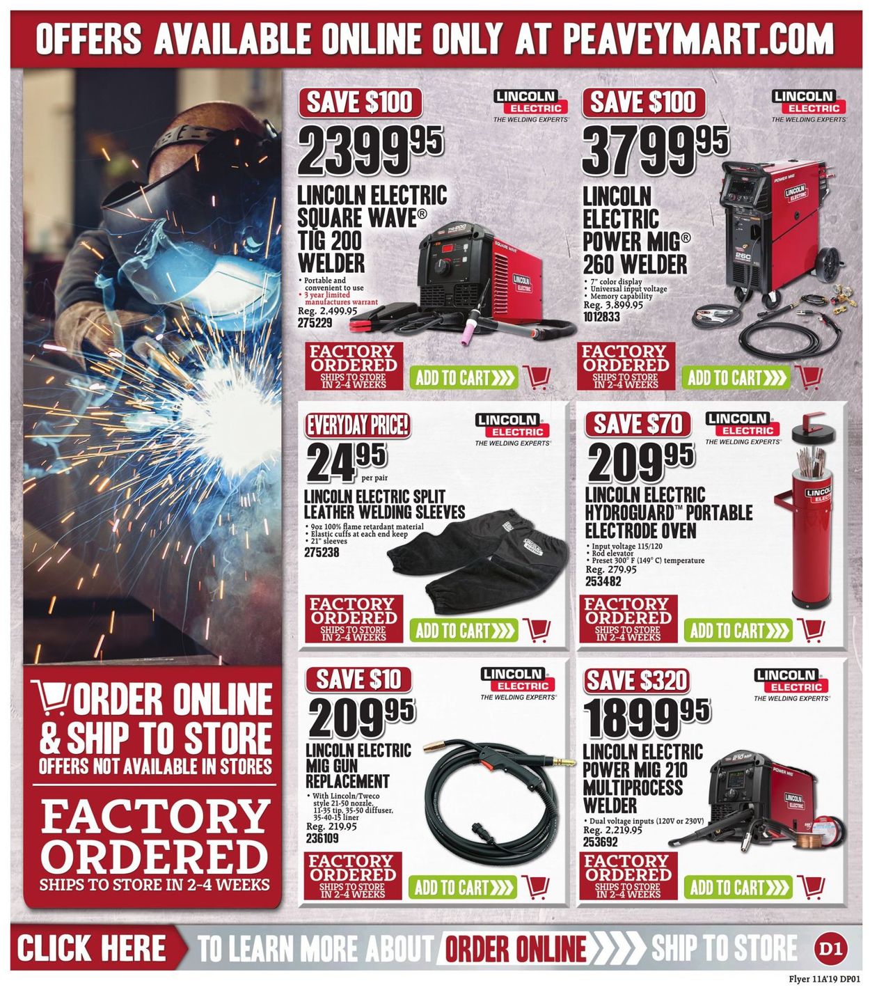 Peavey Mart Flyer - 11/01-11/10/2019 (Page 21)
