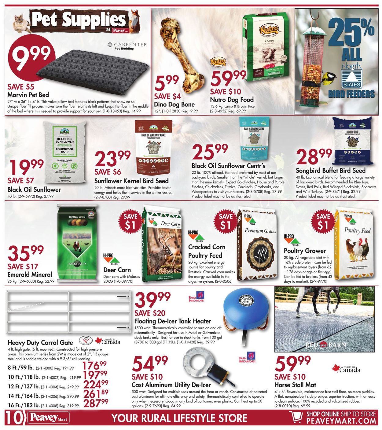 Peavey Mart Flyer - 11/08-11/17/2019 (Page 10)