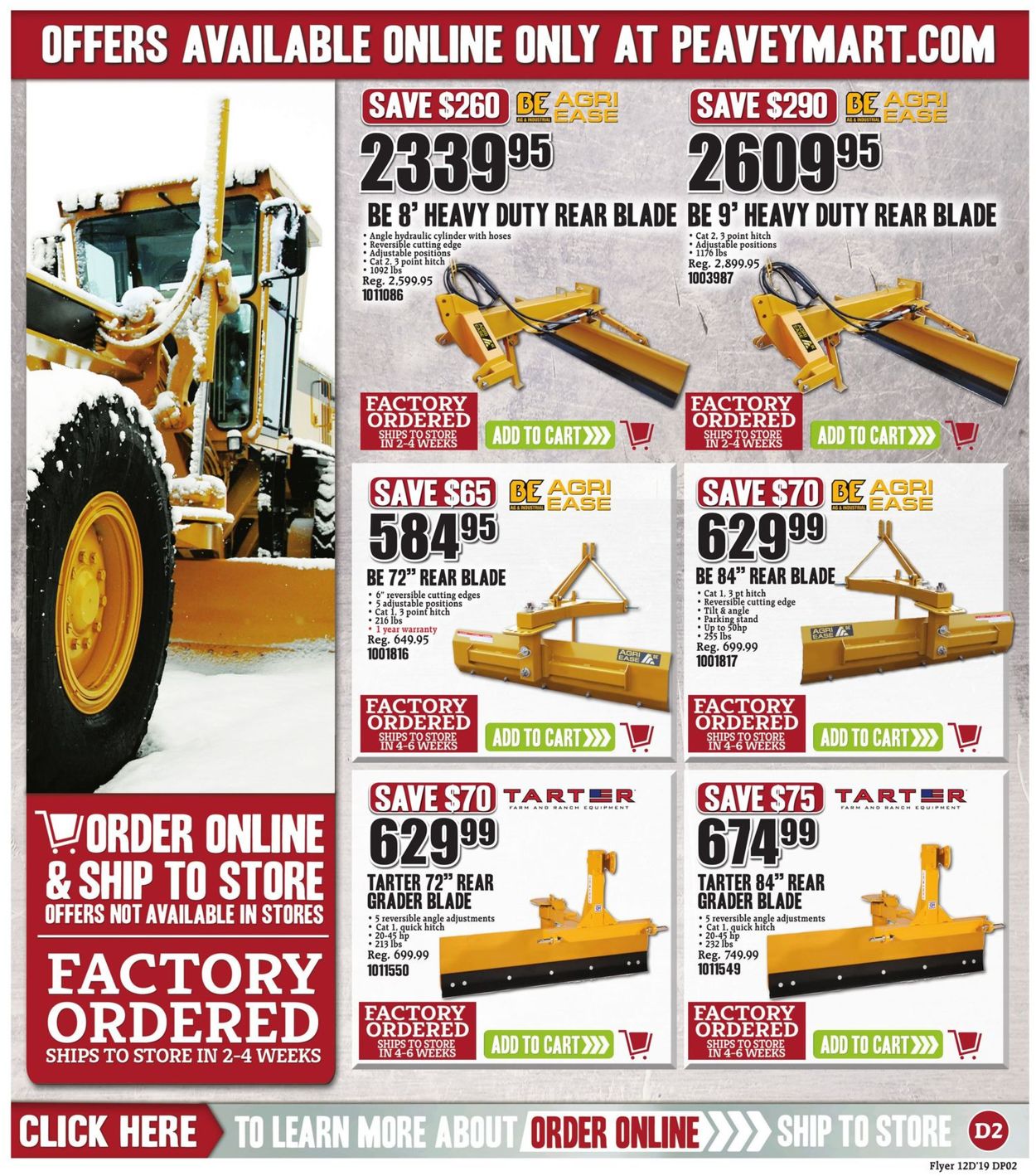 Peavey Mart - CHRISTMAS 2019 FLYER Flyer - 12/05-12/15/2019 (Page 14)