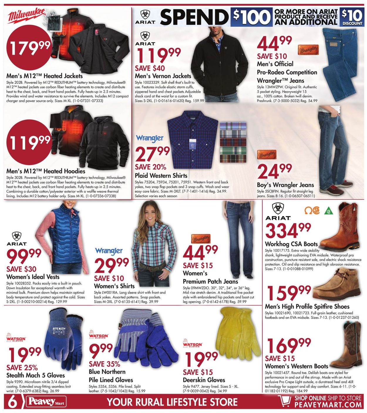 Peavey Mart CHRISTMAS GIFT IDEAS 2019 Flyer - 12/12-12/22/2019 (Page 6)