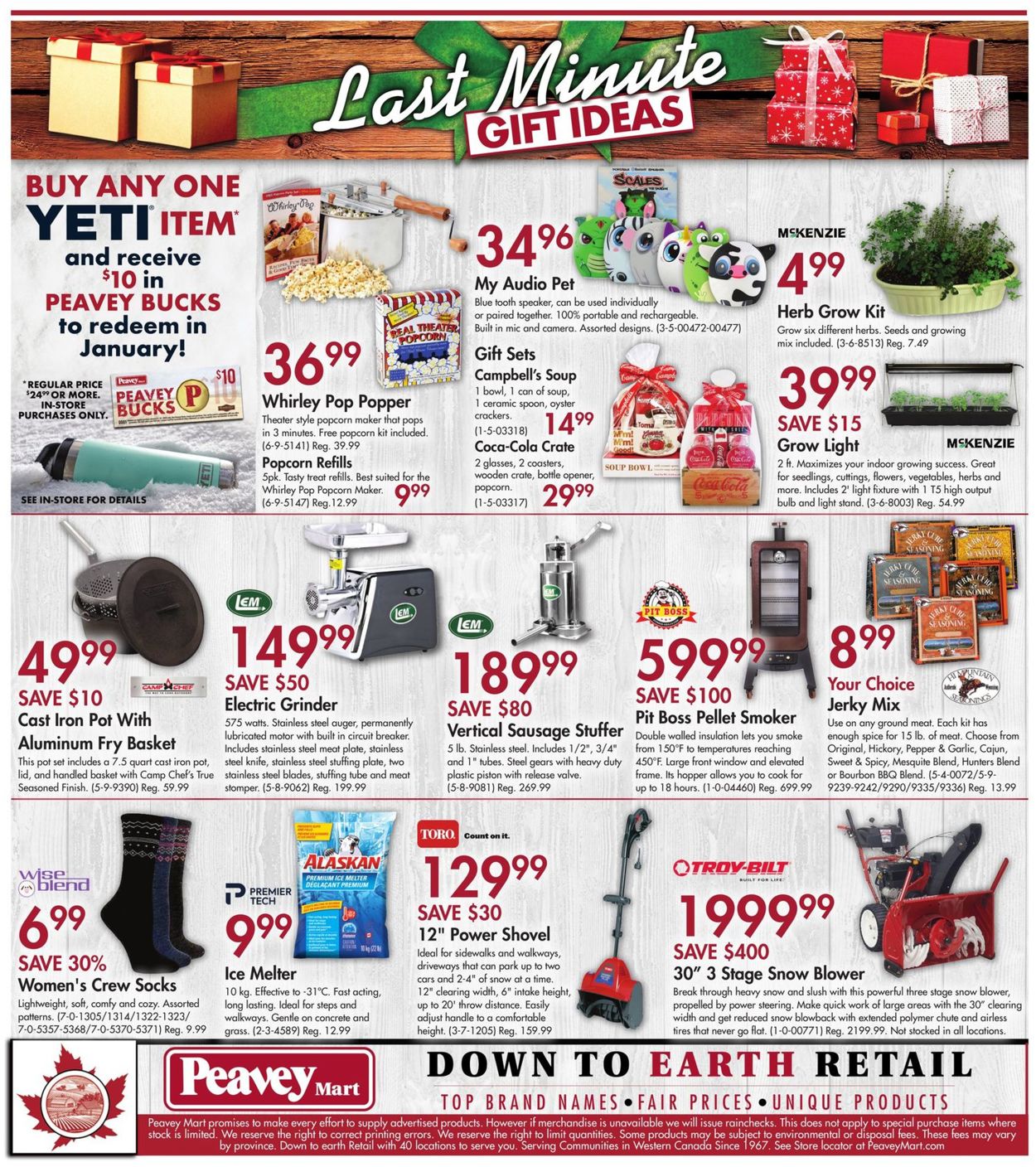Peavey Mart CHRISTMAS GIFT IDEAS 2019 Flyer - 12/12-12/22/2019 (Page 8)