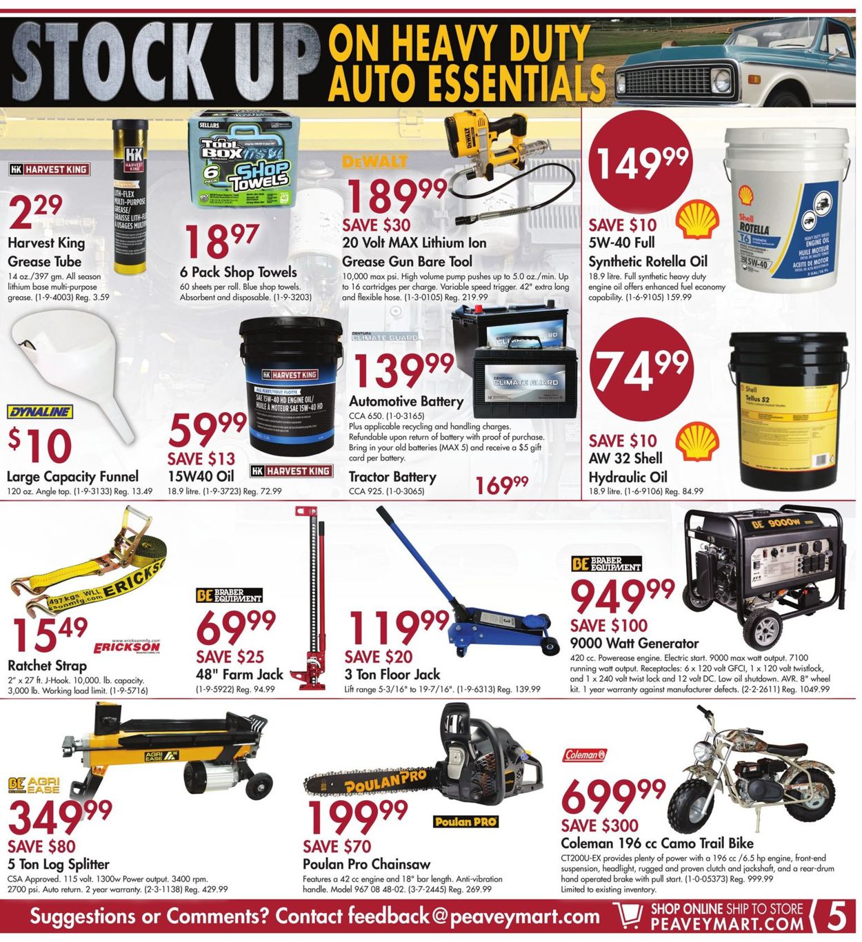 Peavey Mart Flyer - 02/13-02/23/2020 (Page 5)