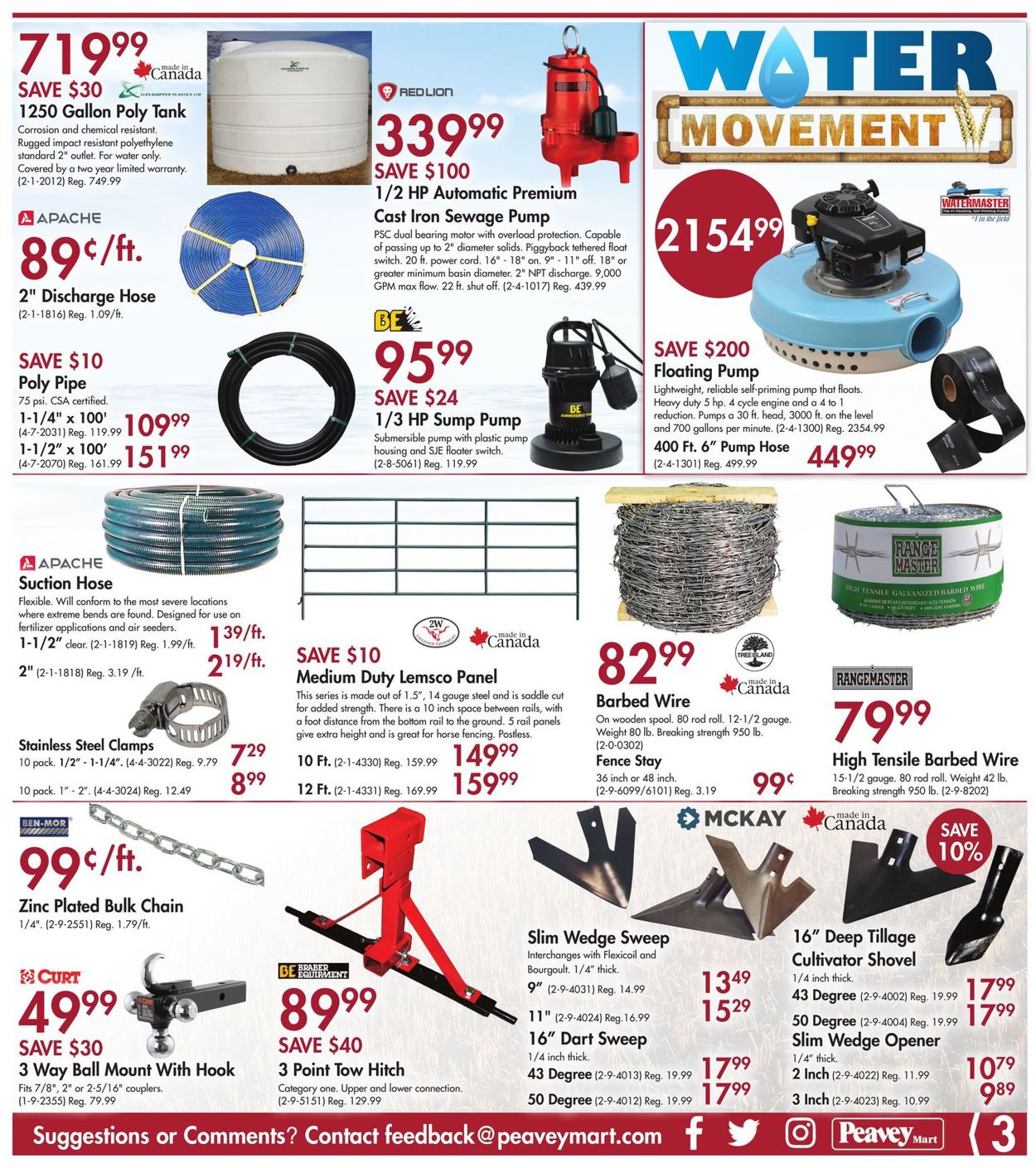Peavey Mart Flyer - 03/19-03/29/2020 (Page 3)