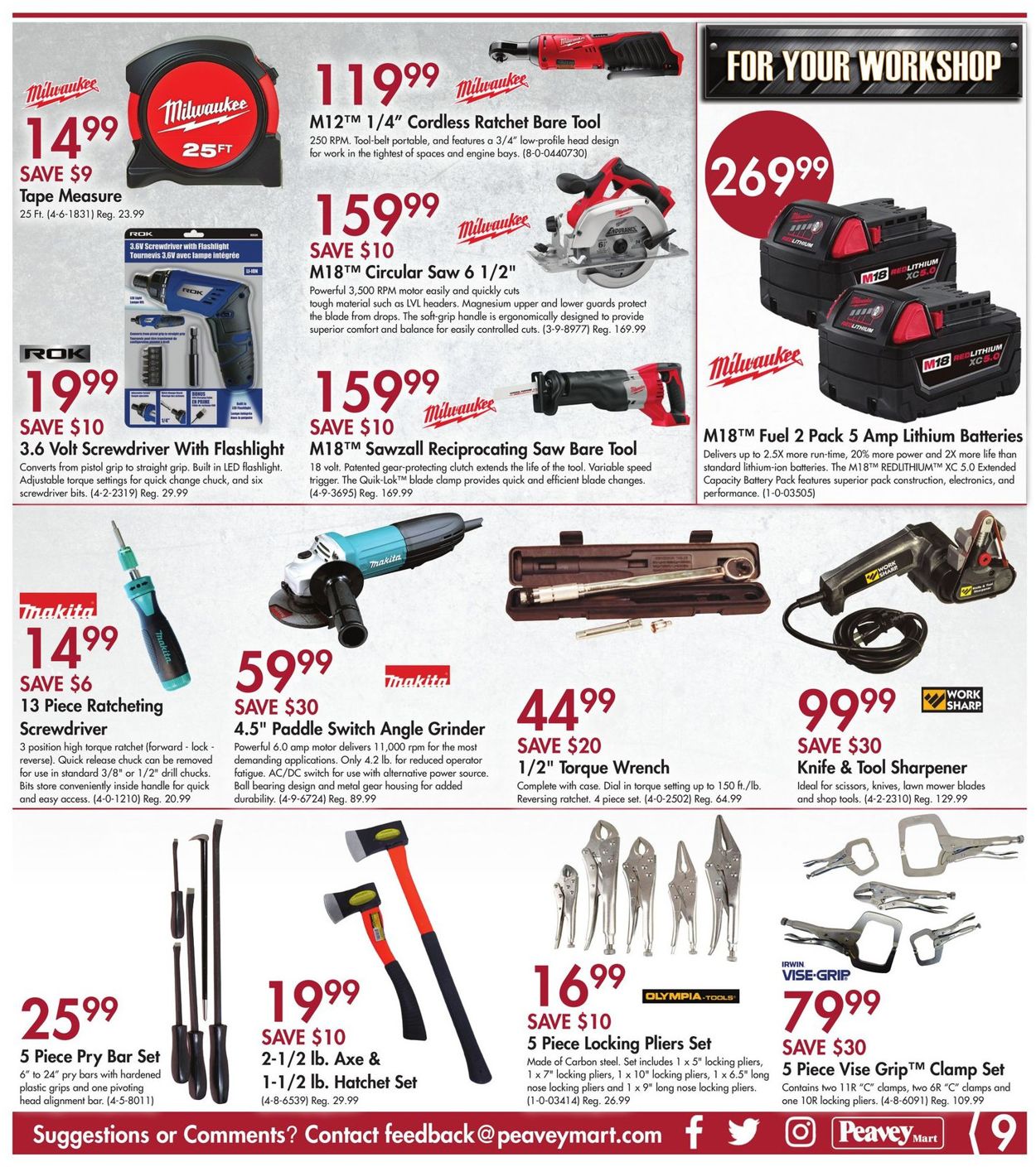 Peavey Mart Flyer - 03/19-03/29/2020 (Page 9)