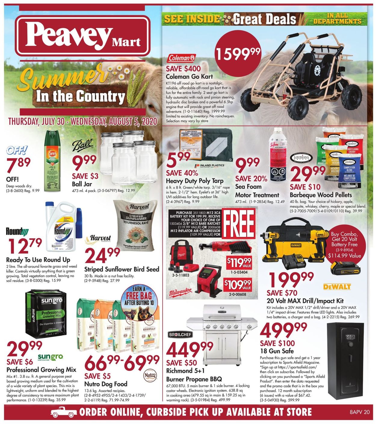 Peavey Mart Flyer - 07/30-08/05/2020