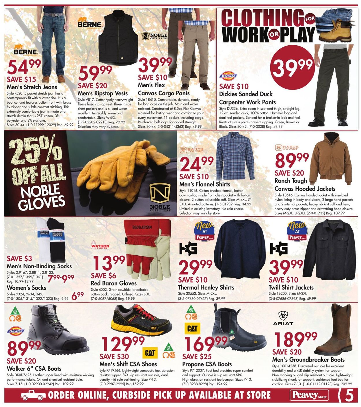 Peavey Mart Flyer - 09/10-09/20/2020 (Page 5)