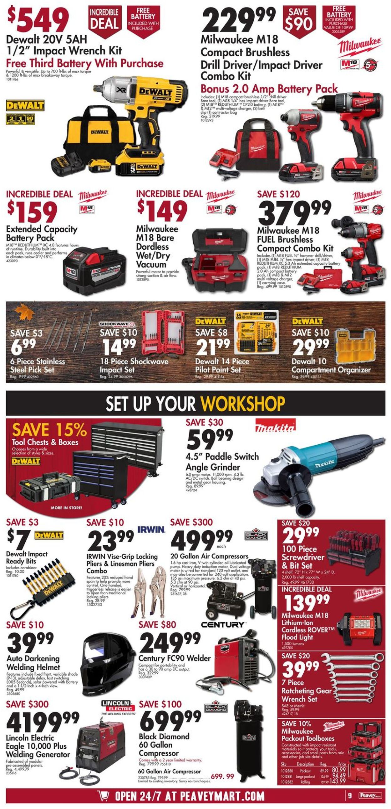 Peavey Mart Flyer - 10/02-10/07/2020 (Page 9)