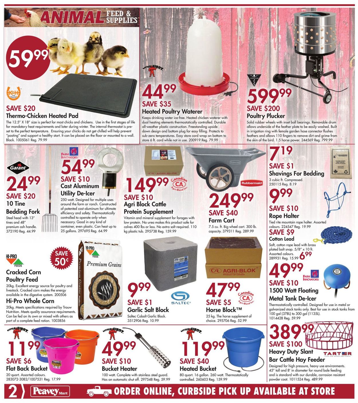 Peavey Mart Flyer - 10/29-11/08/2020 (Page 3)