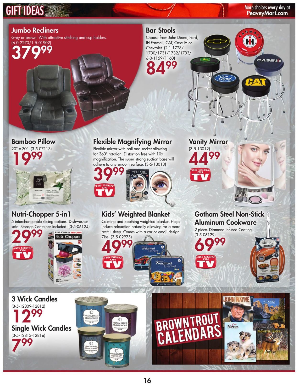 Peavey Mart Gift Book - Christmas 2020 Flyer - 11/06-12/25/2020 (Page 17)