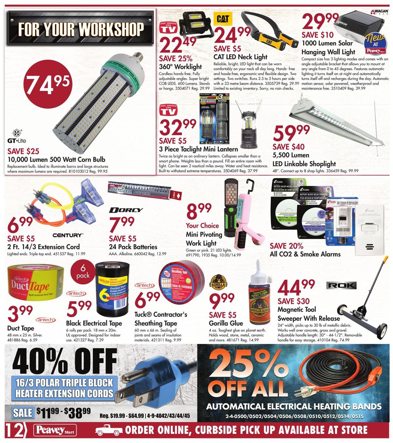 Peavey Mart - Christmas 2020 Flyer - 11/05-11/11/2020 (Page 18)