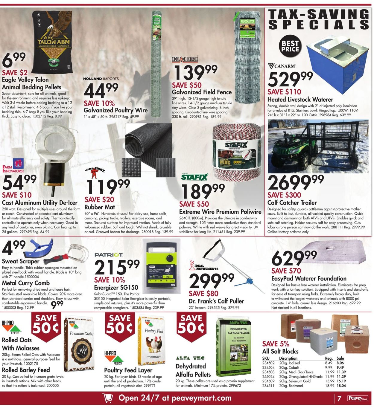 Peavey Mart - Christmas 2020 Flyer - 12/03-12/09/2020 (Page 9)