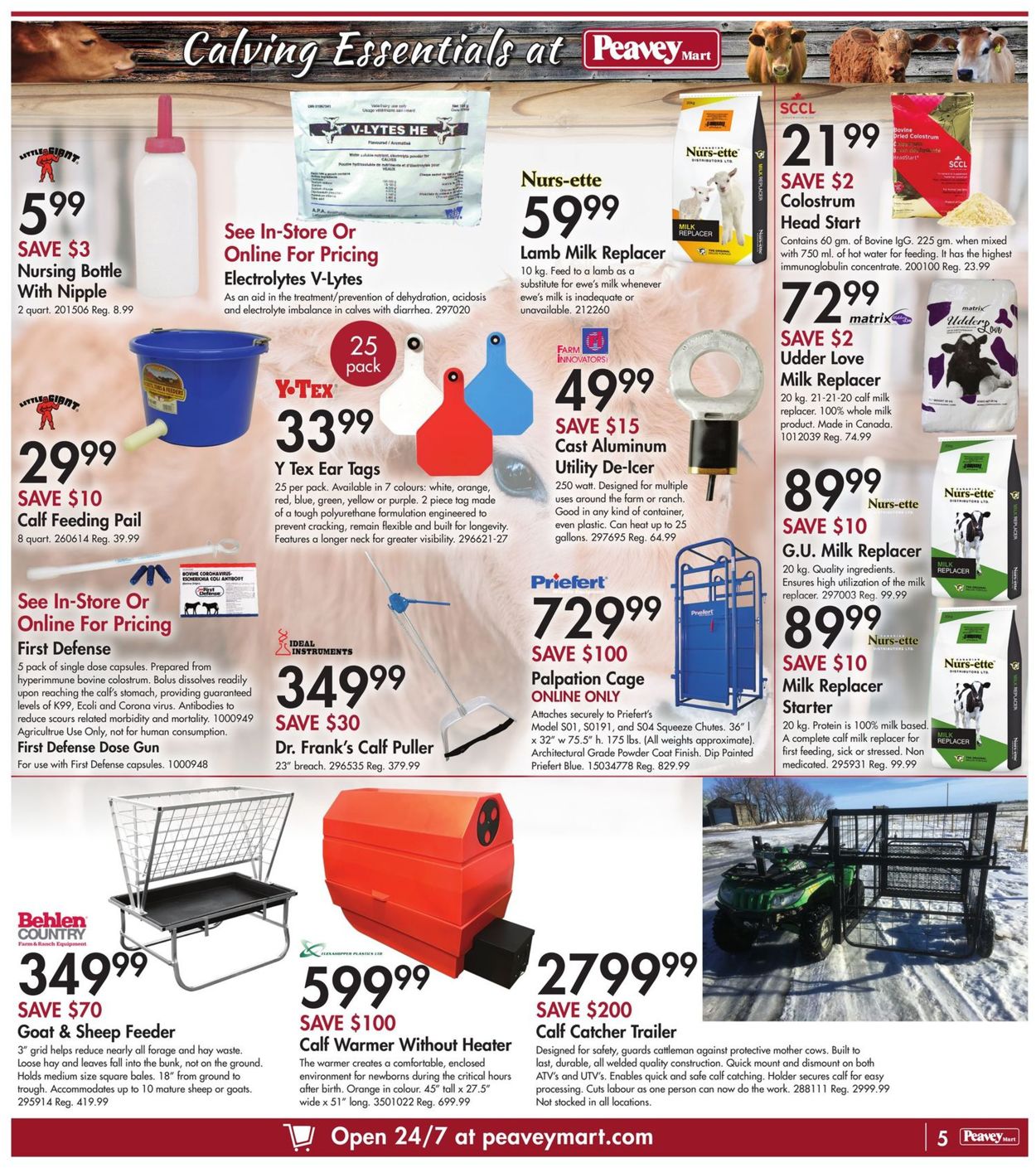 Peavey Mart - New Year 2021 Flyer - 12/31-01/07/2021 (Page 7)