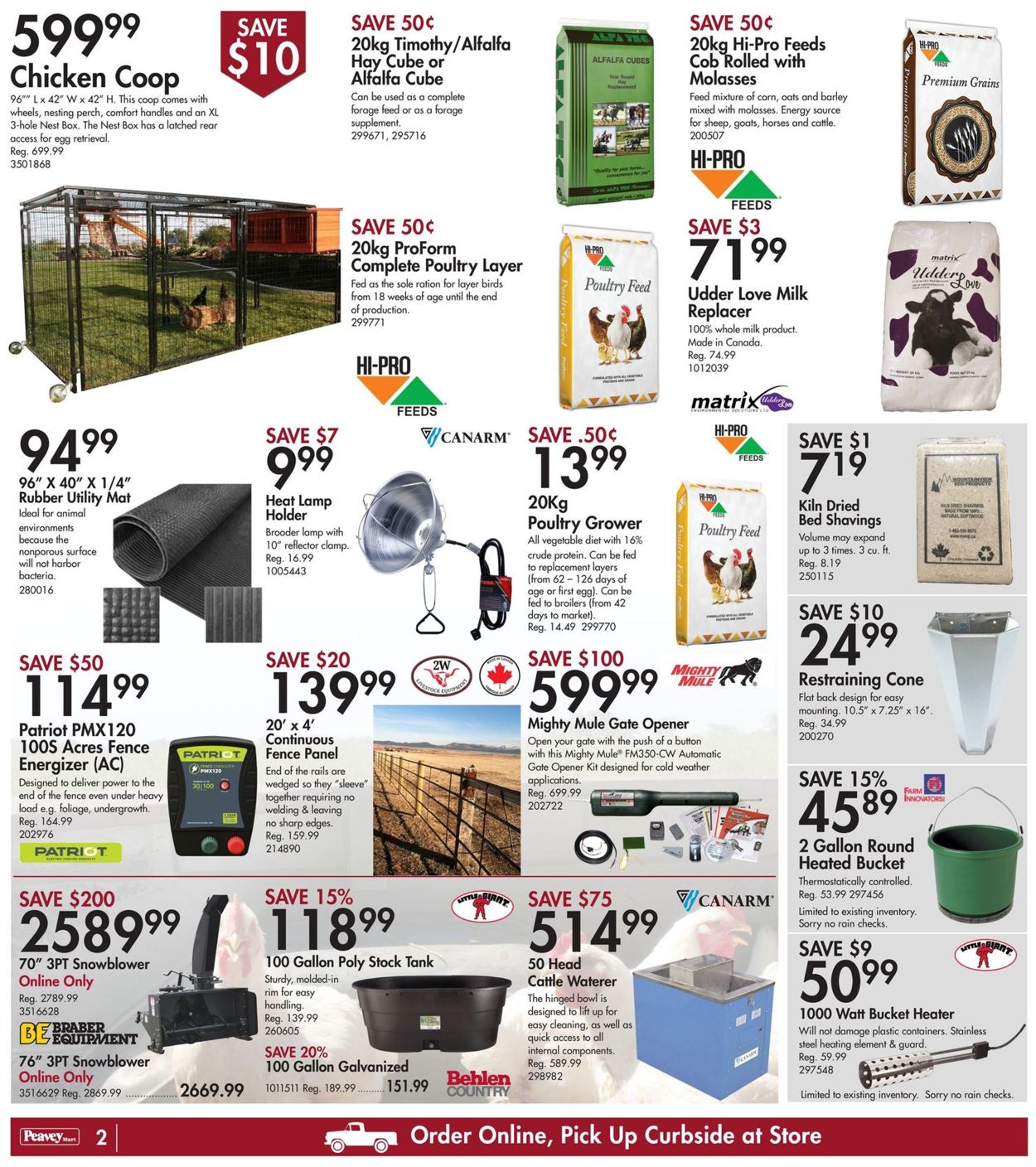 Peavey Mart Flyer - 01/15-01/21/2021 (Page 3)
