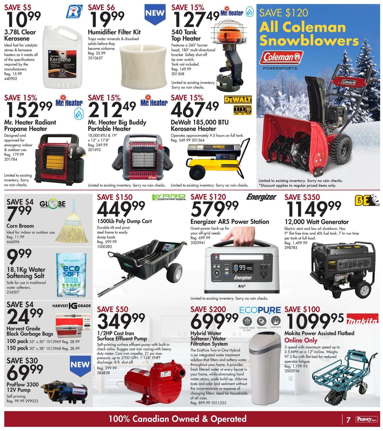 Peavey Mart Flyer - 01/15-01/21/2021 (Page 9)