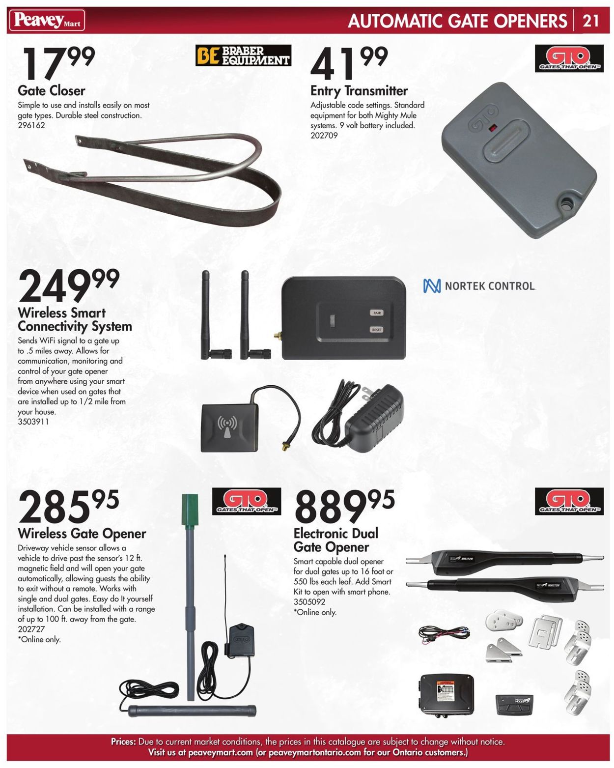 Peavey Mart Flyer - 03/15-12/31/2021 (Page 23)