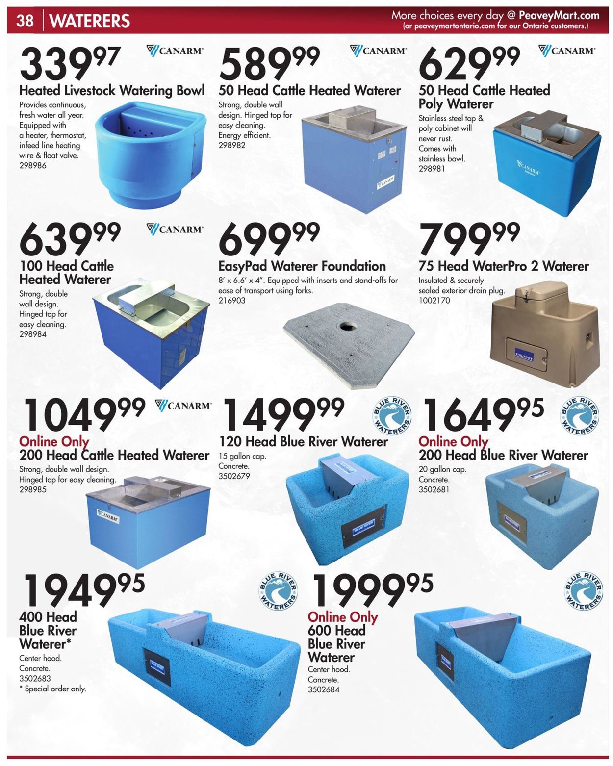 Peavey Mart Flyer - 03/15-12/31/2021 (Page 40)