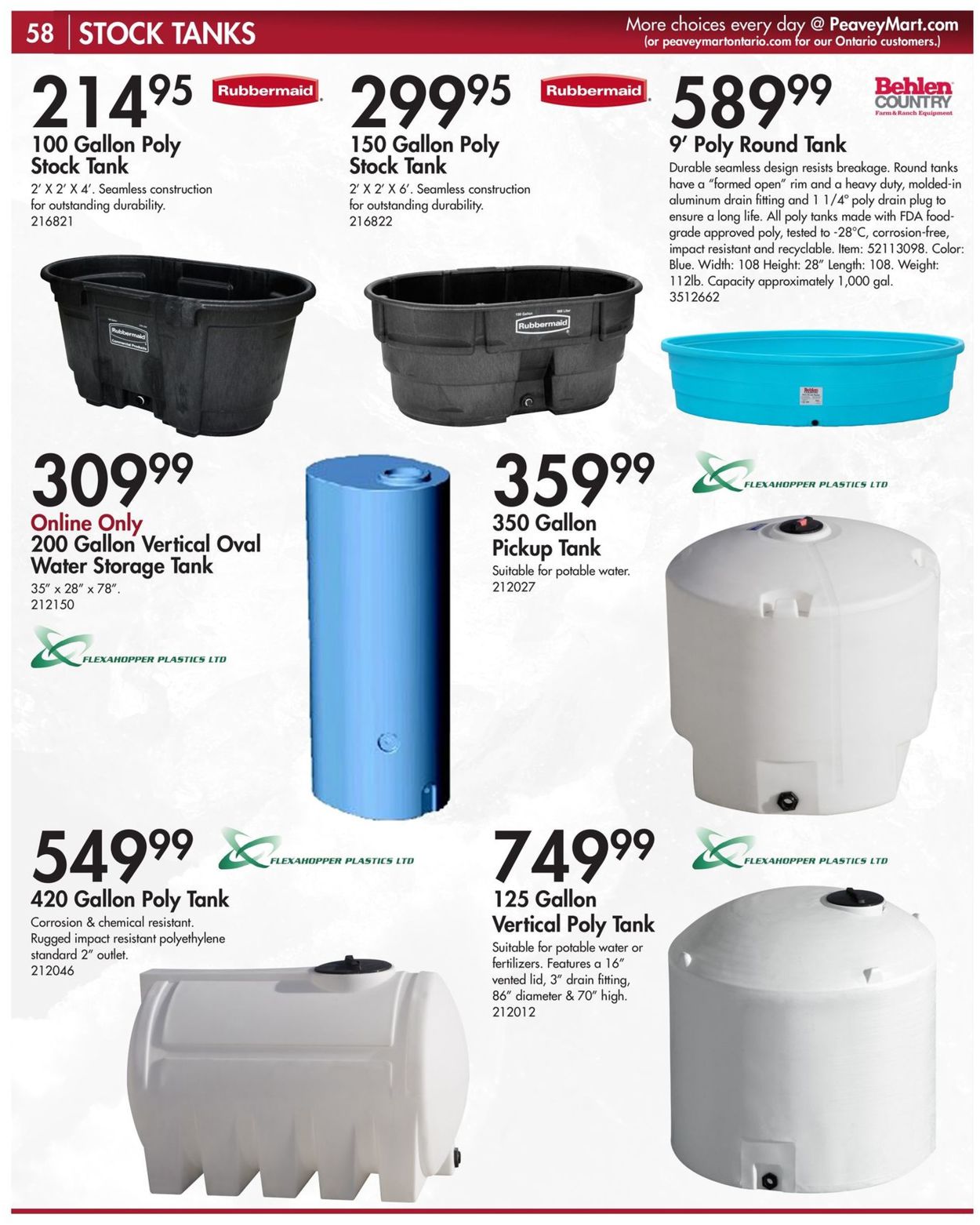 Peavey Mart Flyer - 03/15-12/31/2021 (Page 60)