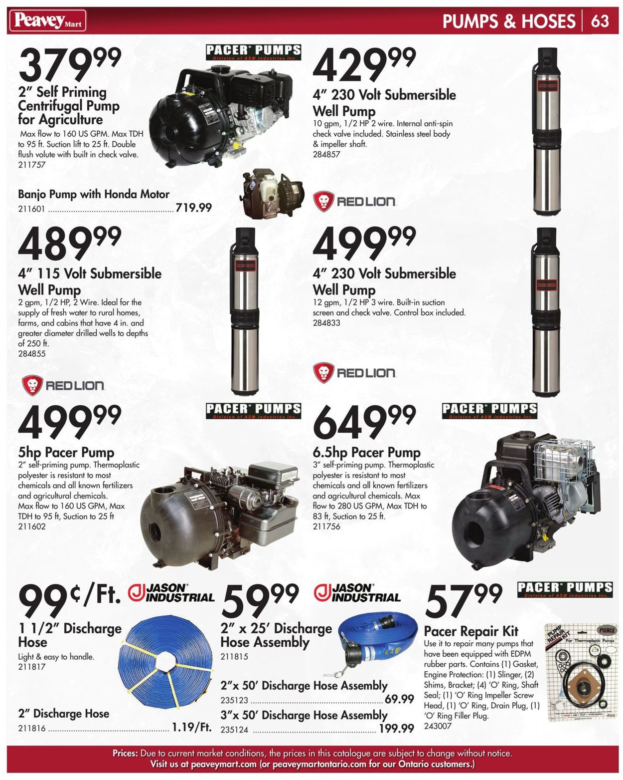 Peavey Mart Flyer - 03/15-12/31/2021 (Page 65)