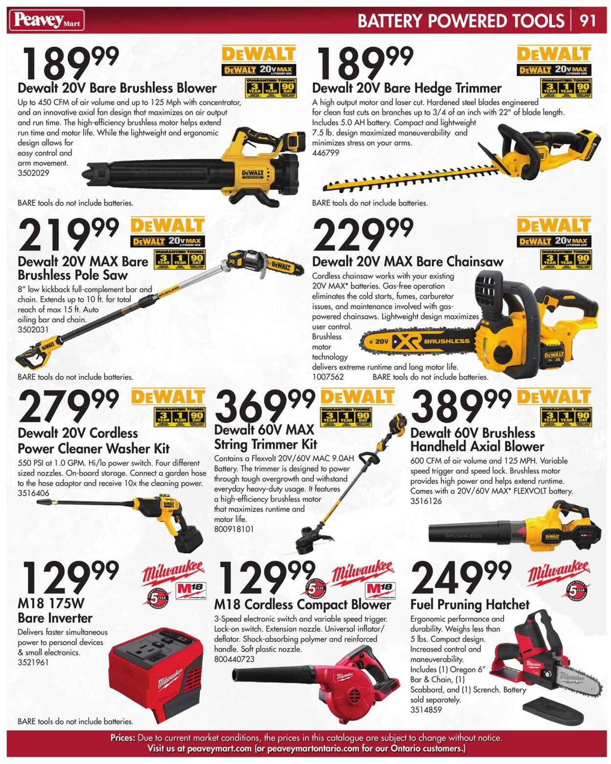 Peavey Mart Flyer - 03/15-12/31/2021 (Page 93)