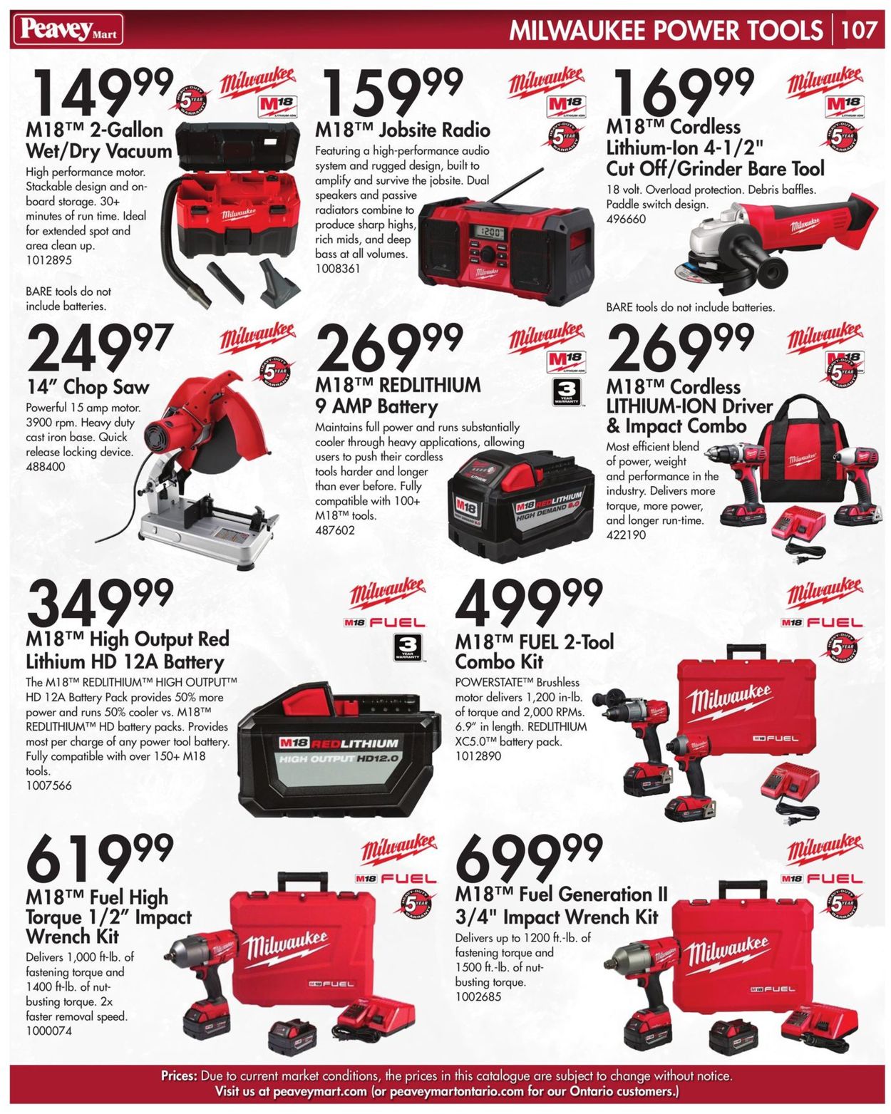 Peavey Mart Flyer - 03/15-12/31/2021 (Page 109)