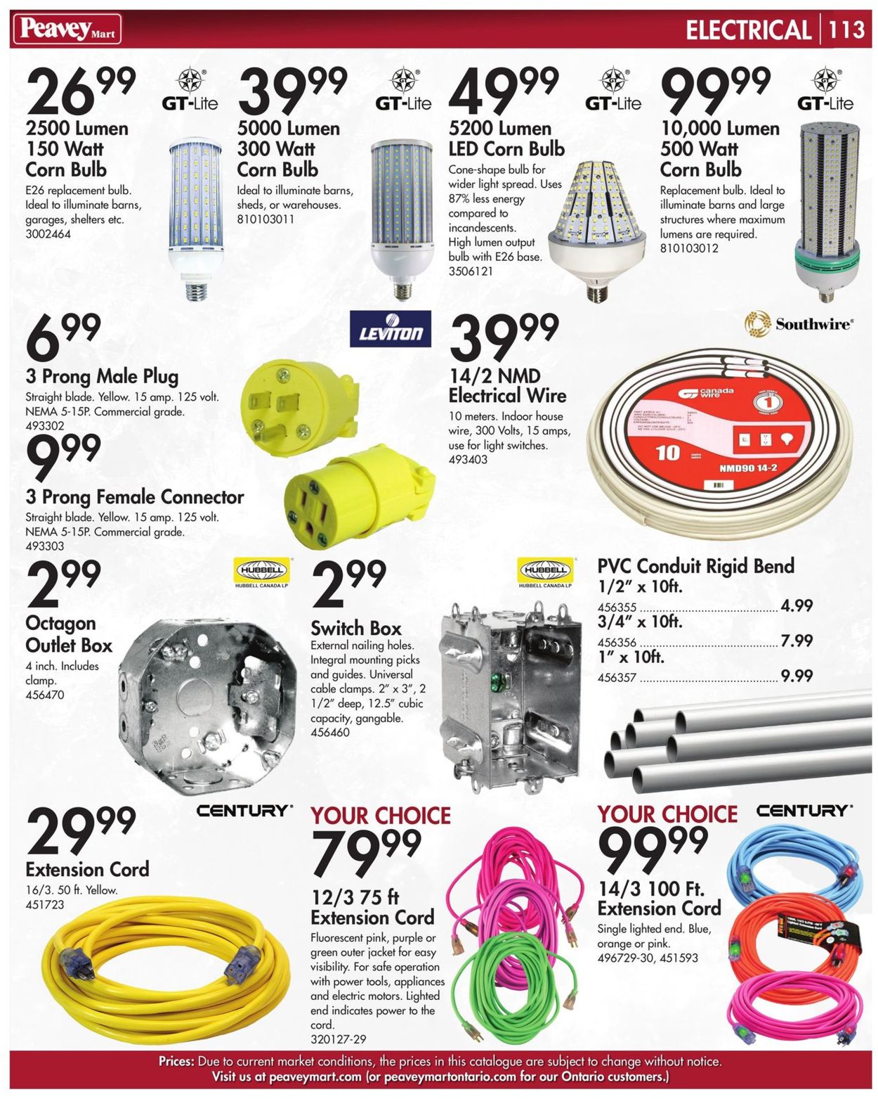 Peavey Mart Flyer - 03/15-12/31/2021 (Page 115)
