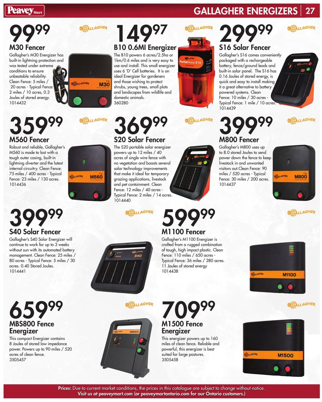 Peavey Mart Flyer - 03/15-12/31/2021 (Page 29)