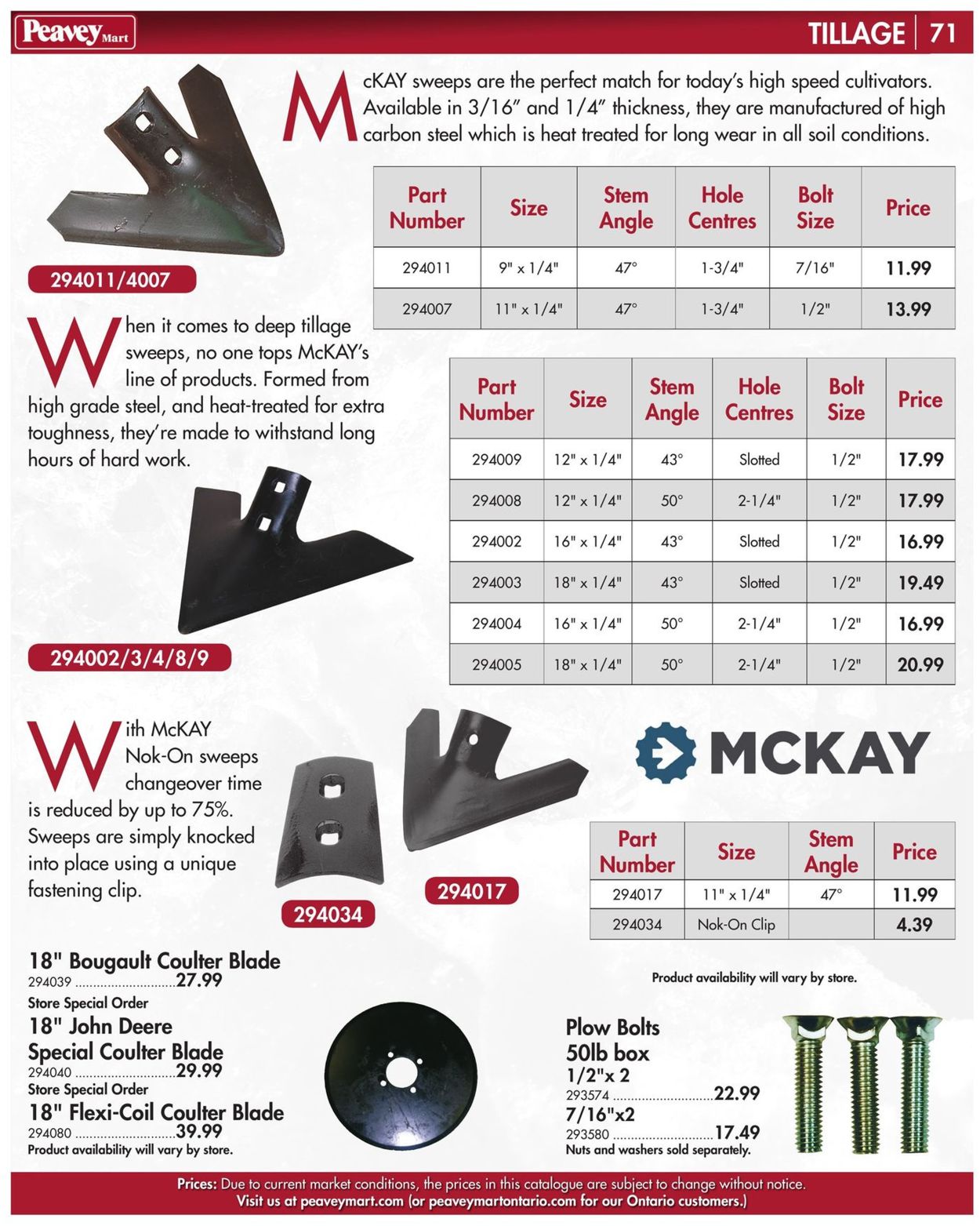 Peavey Mart Flyer - 03/15-12/31/2021 (Page 73)