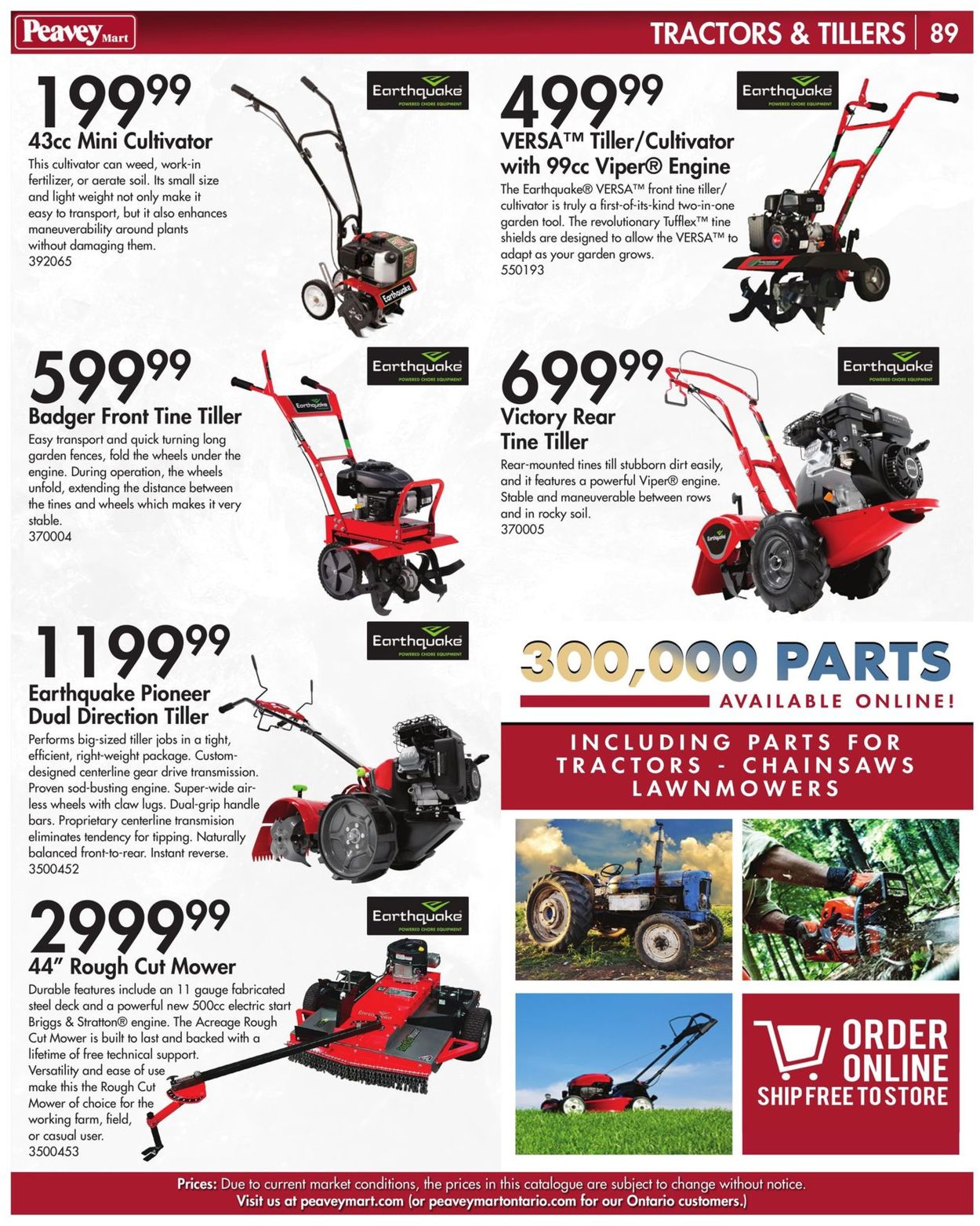 Peavey Mart Flyer - 03/15-12/31/2021 (Page 91)