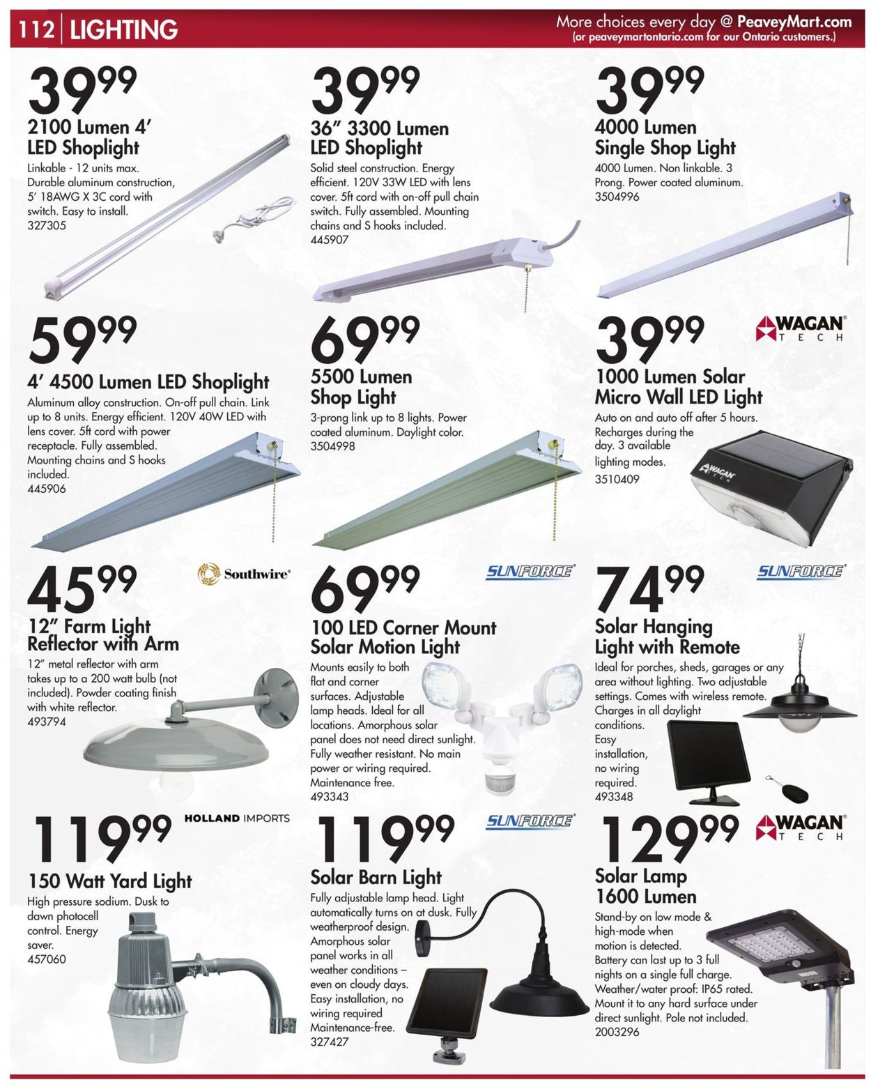 Peavey Mart Flyer - 03/15-12/31/2021 (Page 114)