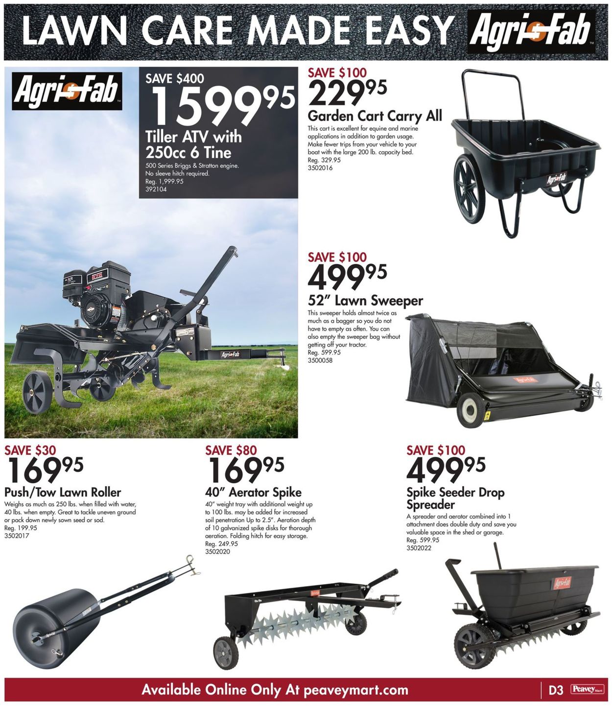 Peavey Mart Flyer - 04/16-04/22/2021 (Page 22)