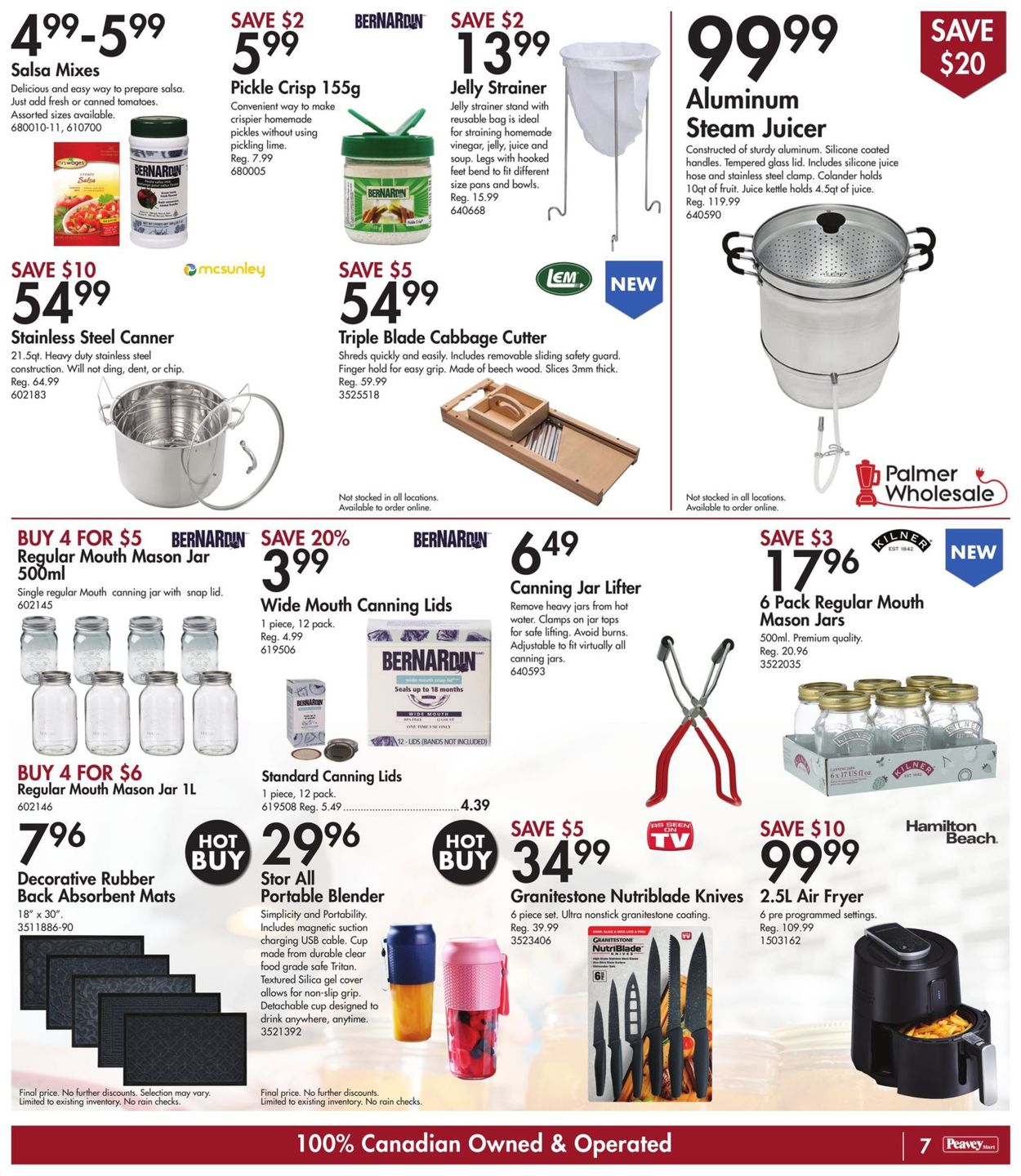 Peavey Mart Flyer - 08/06-08/12/2021 (Page 7)