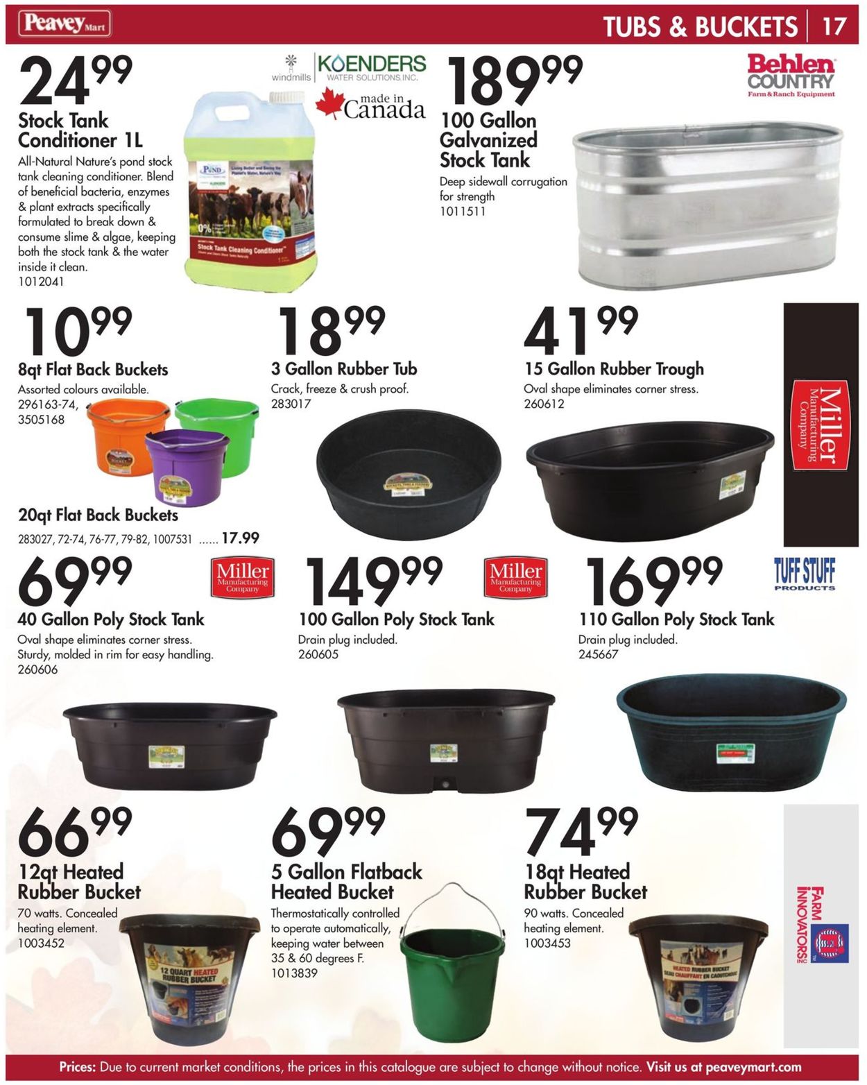 Peavey Mart Flyer - 08/18-11/30/2021 (Page 17)