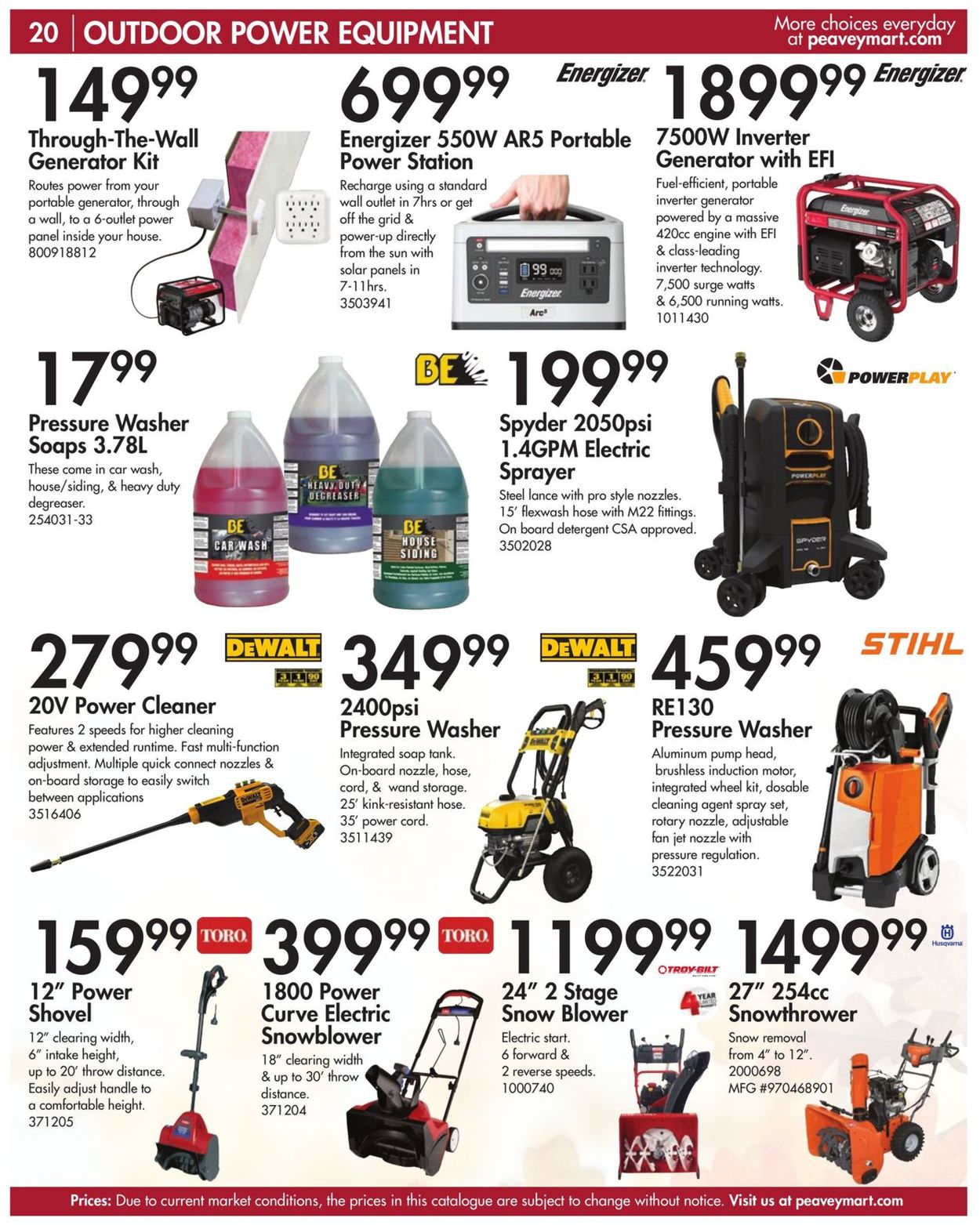 Peavey Mart Flyer - 08/18-11/30/2021 (Page 20)