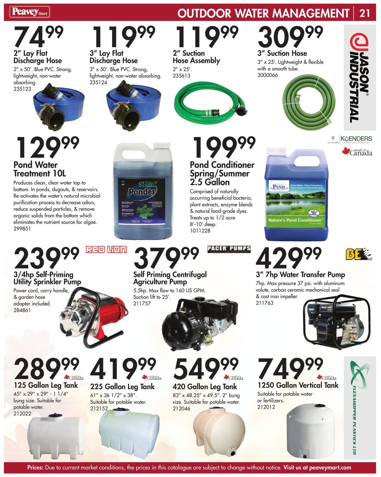 Peavey Mart Flyer - 08/18-11/30/2021 (Page 21)