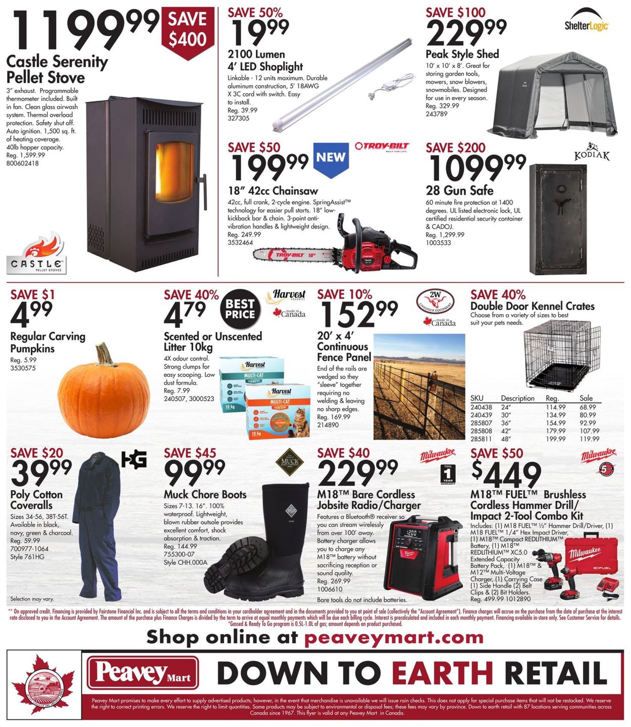 Peavey Mart Flyer - 10/07-10/14/2021 (Page 13)