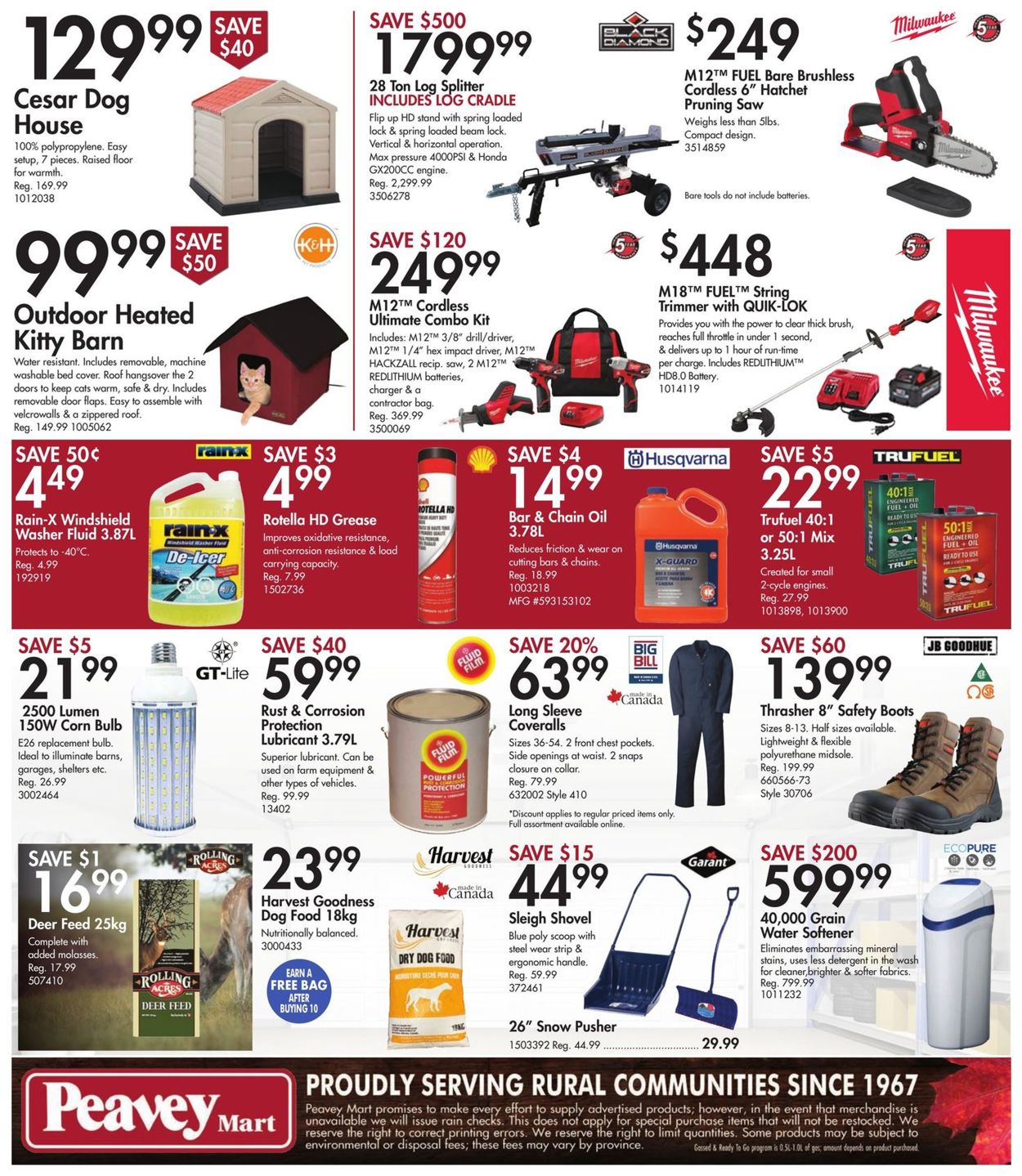 Peavey Mart Flyer - 10/22-10/28/2021 (Page 13)