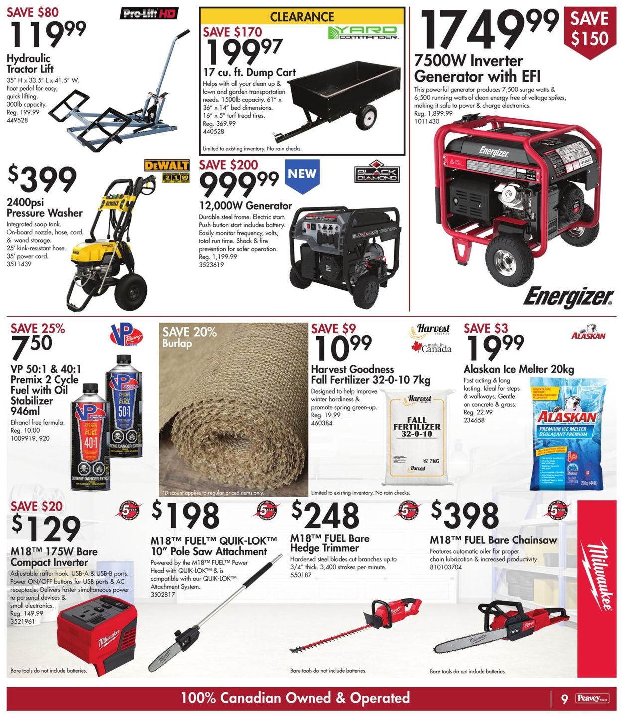 Peavey Mart Flyer - 10/29-11/04/2021 (Page 10)