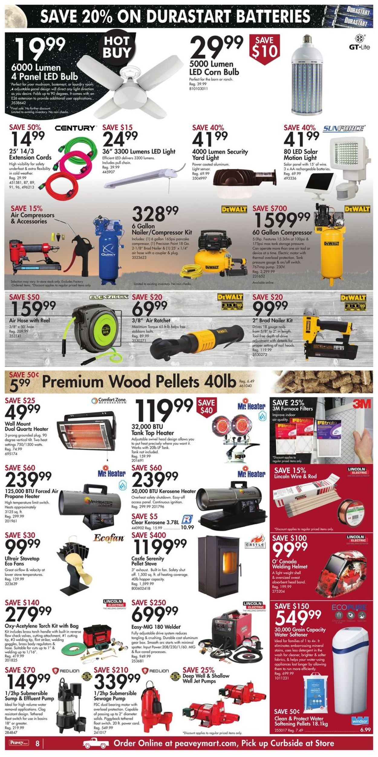 Peavey Mart BLACK FRIDAY 2021 Flyer - 11/25-12/02/2021 (Page 9)