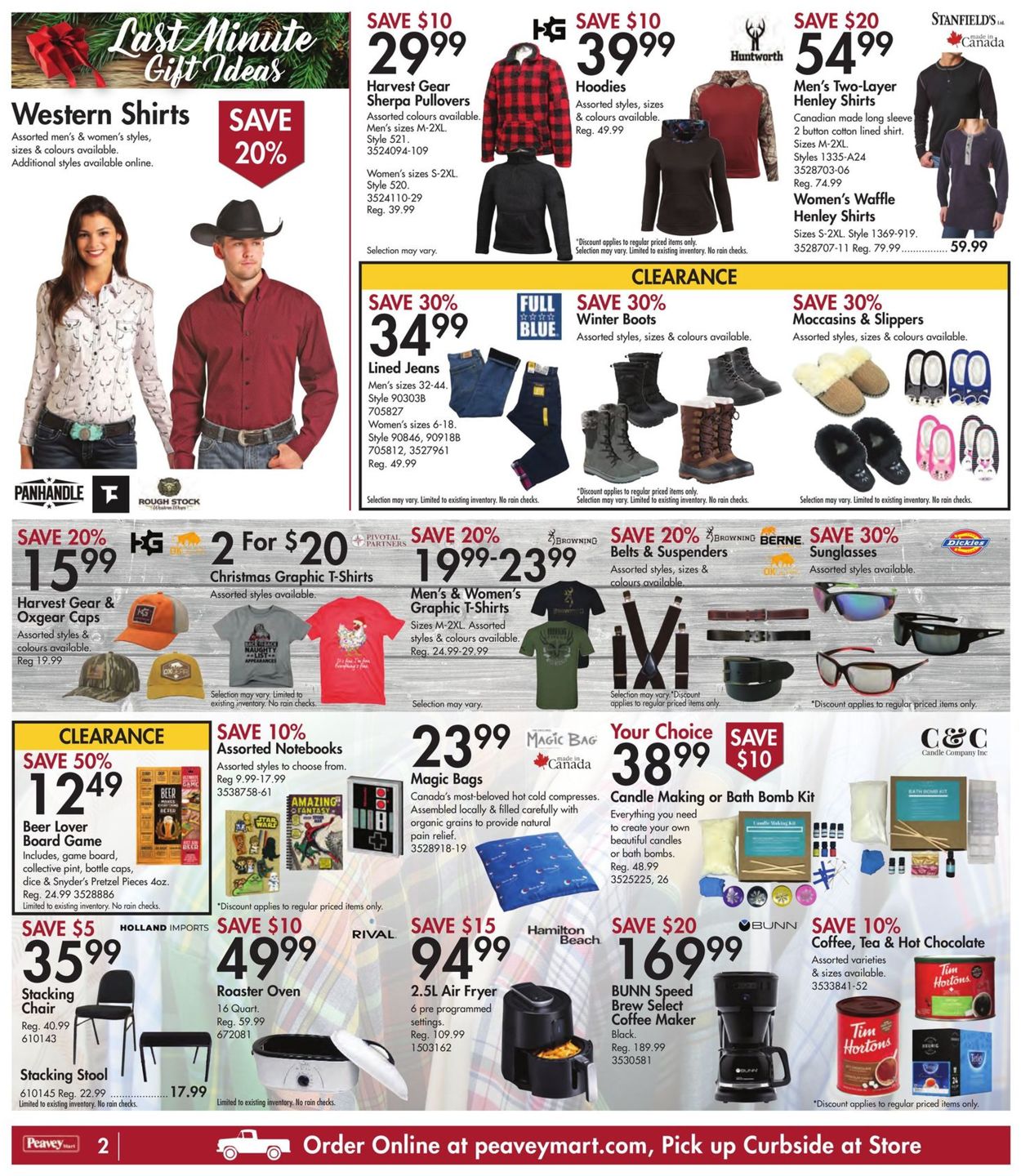 Peavey Mart HOLIDAYS 2021 Flyer - 12/23-12/29/2021 (Page 3)