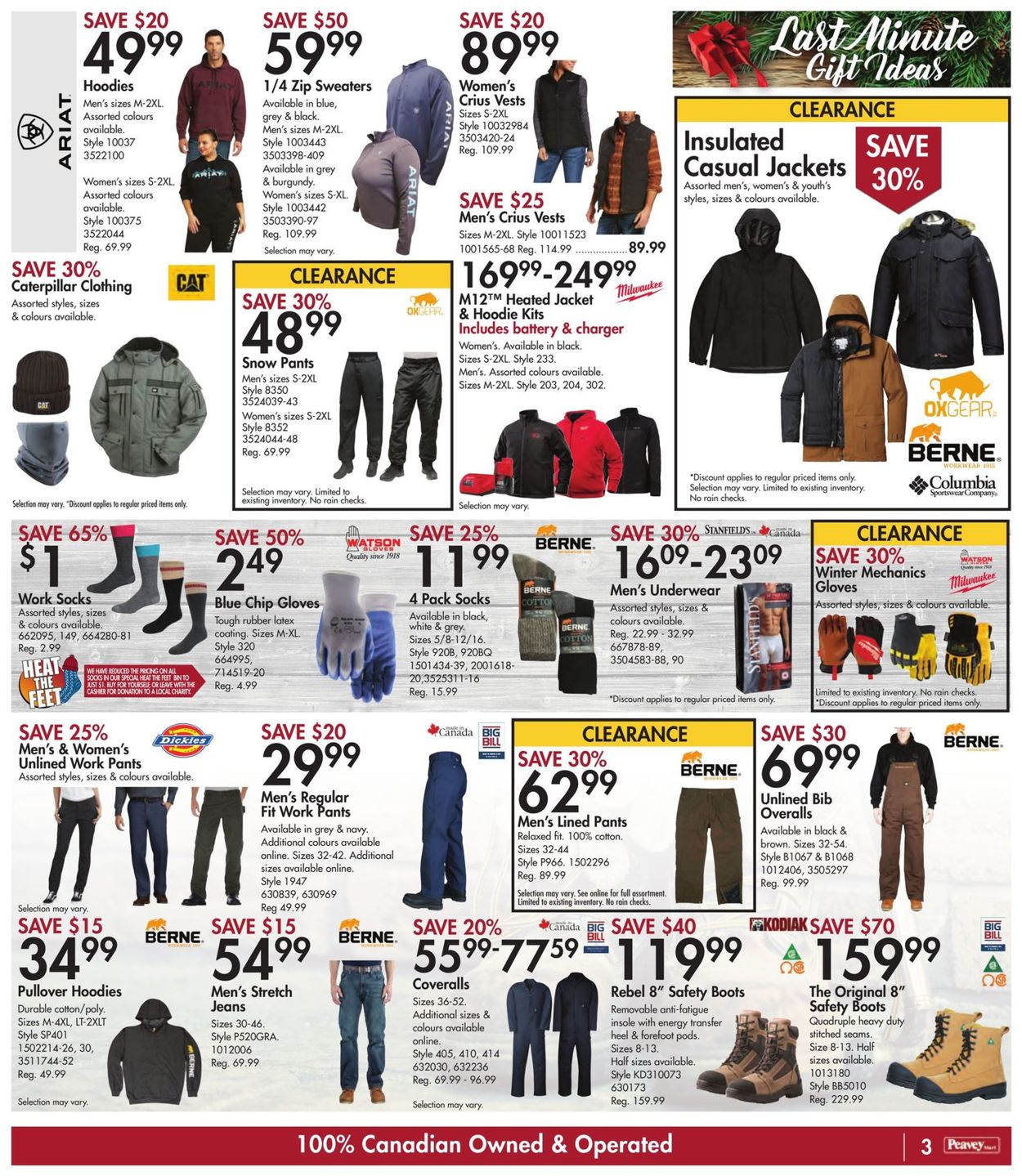 Peavey Mart HOLIDAYS 2021 Flyer - 12/23-12/29/2021 (Page 4)