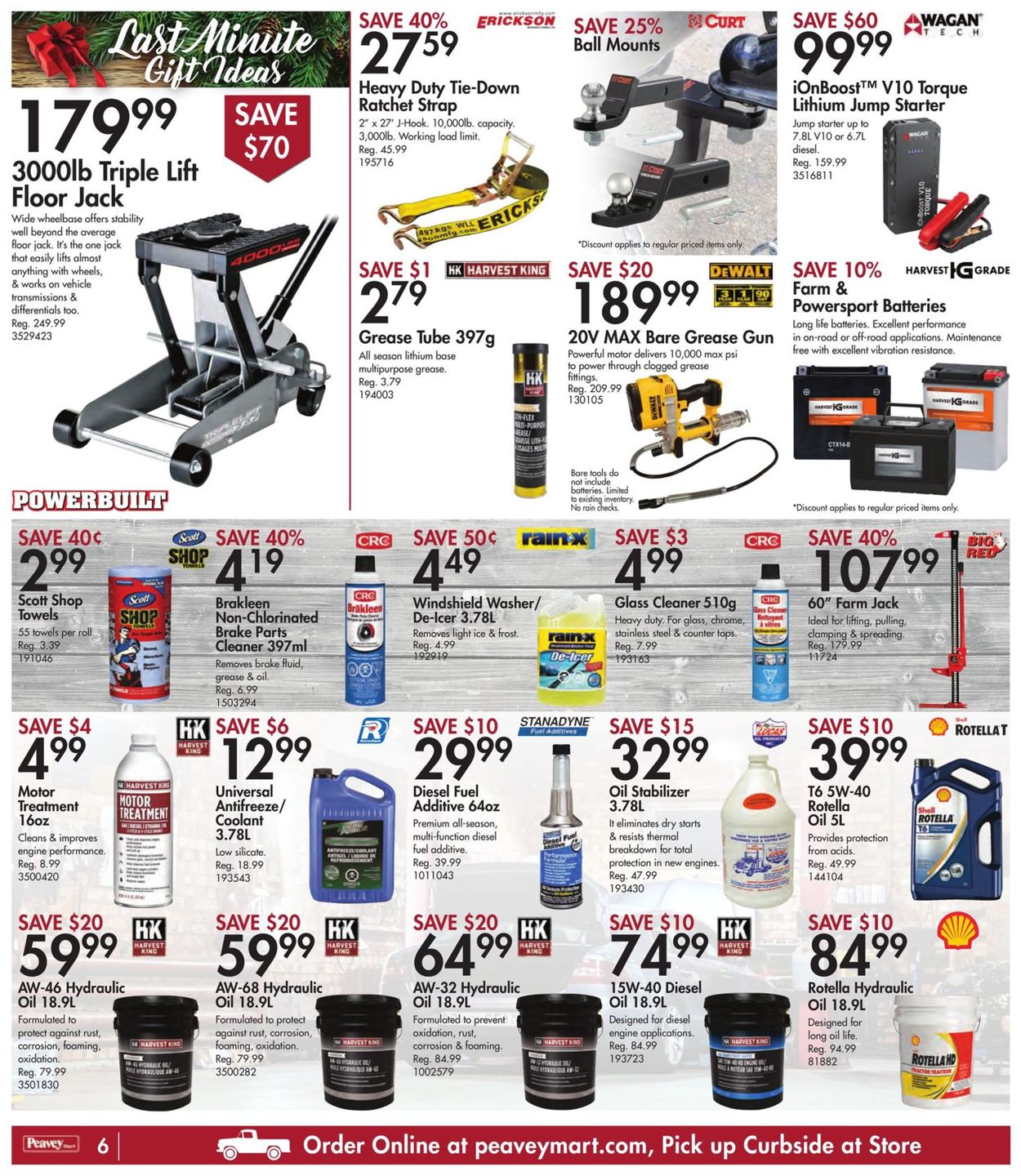 Peavey Mart HOLIDAYS 2021 Flyer - 12/23-12/29/2021 (Page 8)