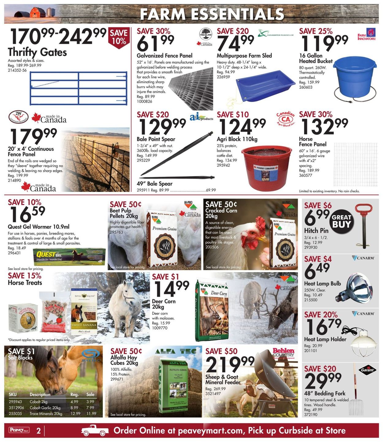 Peavey Mart Flyer - 01/14-01/20/2022 (Page 4)