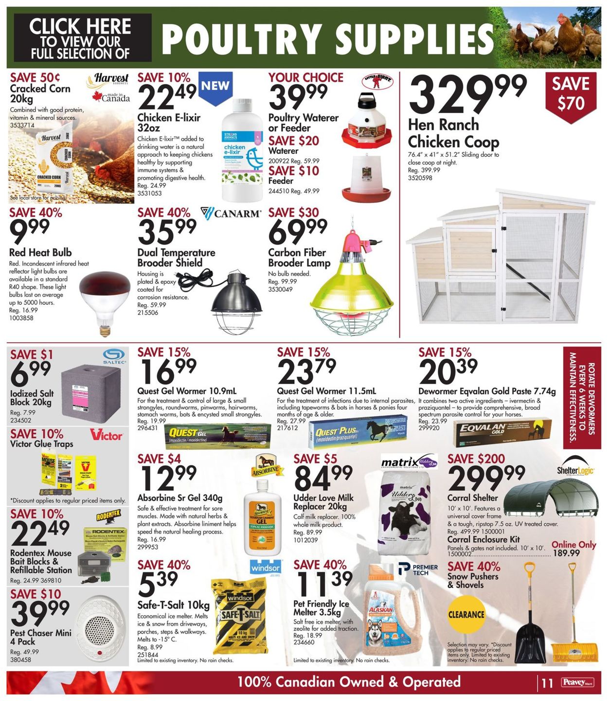 Peavey Mart Flyer - 03/04-03/10/2022 (Page 11)