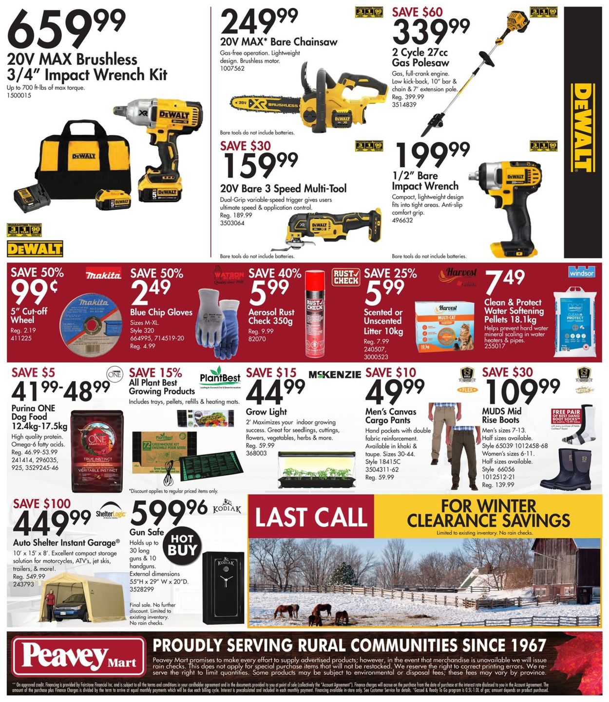 Peavey Mart Flyer - 03/04-03/10/2022 (Page 12)