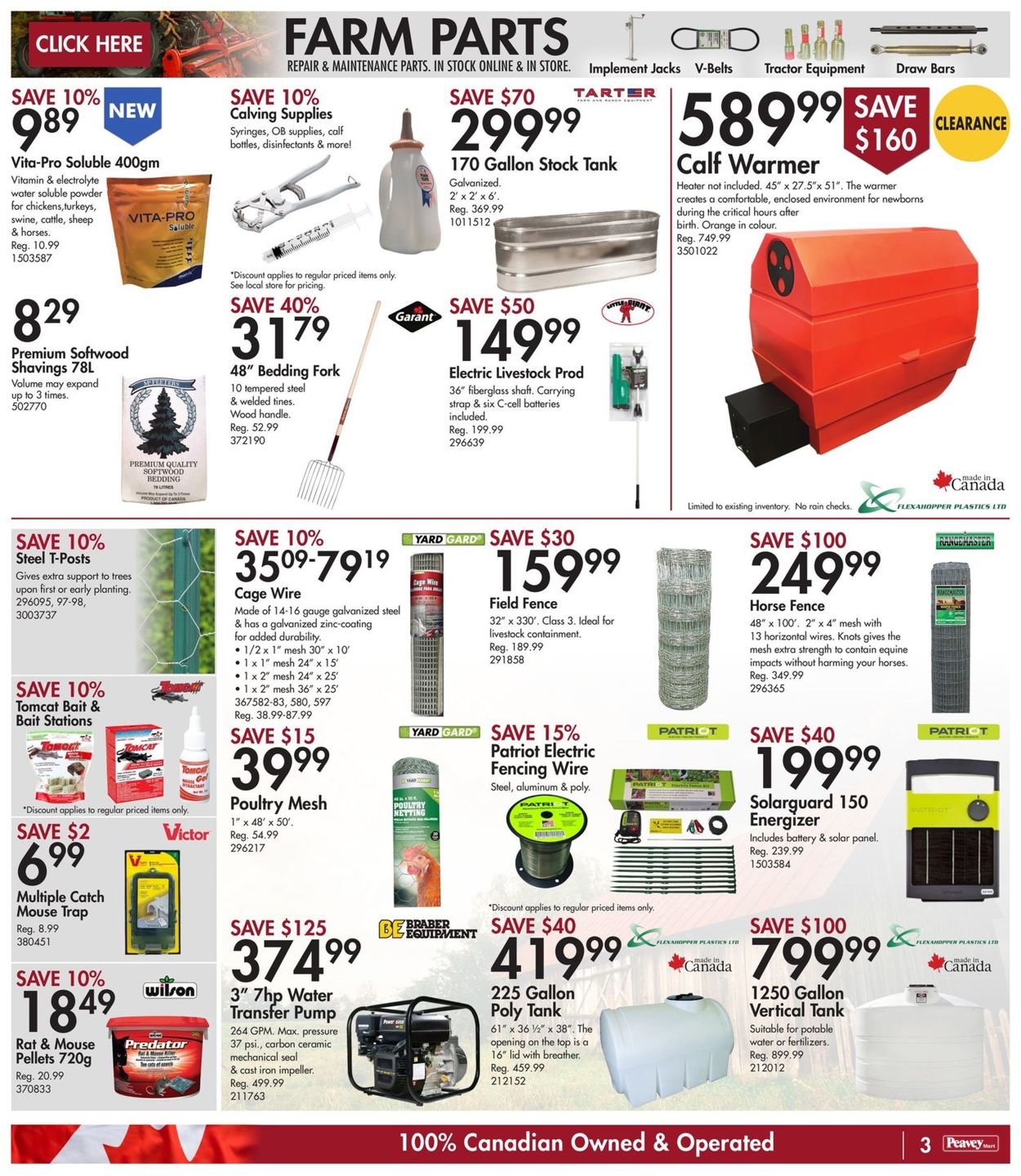 Peavey Mart Flyer - 03/18-03/24/2022 (Page 3)