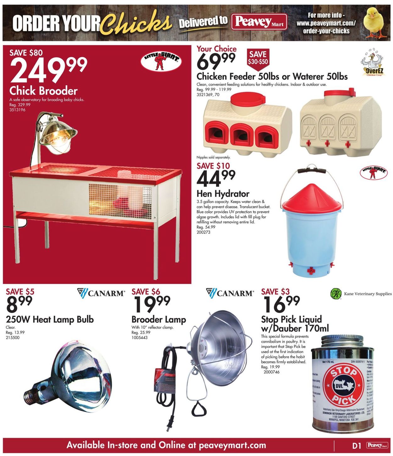 Peavey Mart Flyer - 04/08-04/13/2022 (Page 16)