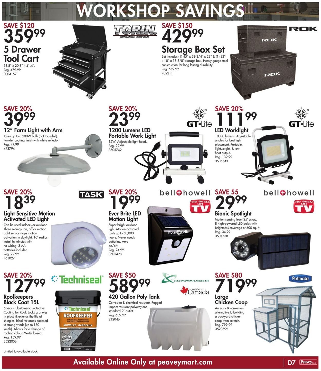 Peavey Mart Flyer - 06/03-06/09/2022 (Page 21)