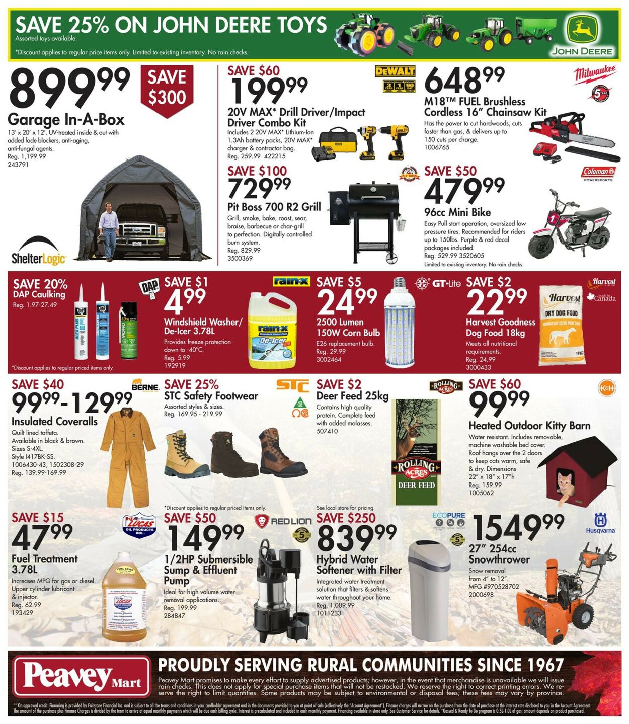 Peavey Mart Flyer - 10/21-10/27/2022 (Page 13)